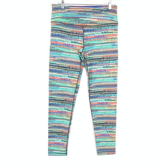 Victoria Sport Knockout By Victorias Secret Tight Legging Womens Sz L Multicolor - Picture 1 of 5